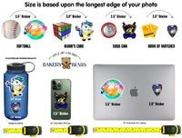 COFFEE 10 Piece Waterproof STICKER PACK for Laptops, Water Bottles, Notebooks and more