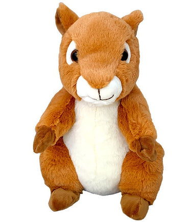 RECORDABLE SQUIRREL Stuffed Animal, 16" Plushie, Ultrasound Plush, Memorial Bear, Military Deployment, Personalized, Easter Gift