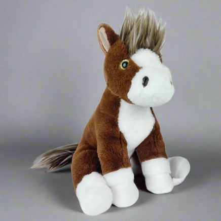 WEIGHTED HORSE Stuffed Animal, 16" Plushie, Sensory Comfort Toy, Anxiety Calming Plushie, Emotional Support Pet, Cuddly, Easter Gift