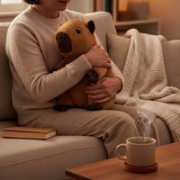 Weighted Capybara Plush, 16 Inch Sensory Comfort Toy for Anxiety Relief, Autism & ADHD