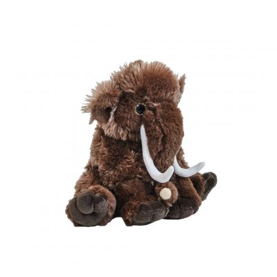 Mammoth plush stuffed animal, 8 inch voice recorder