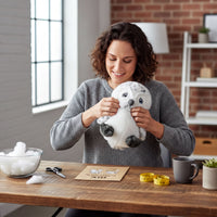 OWL Stuffed Animal, 16" Plushie, Make your Own Stuffie, Soft and Cuddly, DIY Kit