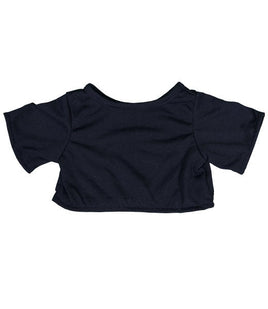 NAVY T-SHIRT, 16-inch, Fits BAB, Teddy Bear Outfit, Plushie Clothing, Stuffed Animal Accessory