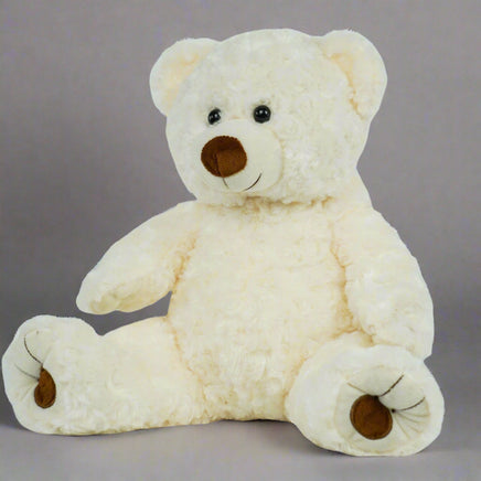 Recordable 16 inch Teddy - White Twist plush