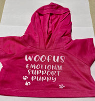 Custom Plushie Hoodie | Fits 14-16 Inch Stuffed Animals, Teddy Bear Clothing