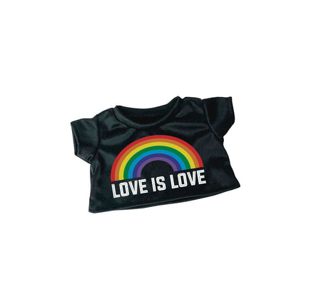 LOVE Is LOVE T-shirt | Fits BAB & 14 to 16 Inch Stuffed Animals | Teddy Bear Outfit | Plushie Clothing