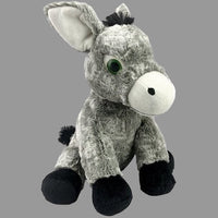 DONKEY Stuffed Animal, 16" Plushie, Make your Own Stuffie, Soft and Cuddly, DIY Kit