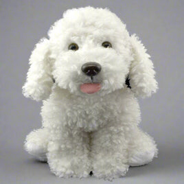 RECORDABLE POODLE Stuffed Animal, 16" Plushie, Ultrasound Plush, Memorial Bear, Military Deployment, Personalized, Easter Gift