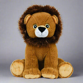 WEIGHTED Lion Stuffed Animal, 16" Plushie, Sensory Comfort Toy, Anxiety Calming Plushie, Emotional Support Pet, Cuddly, Christmas Gift