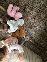 AXOLOTL - PINK — Stuffed or DIY Kit, Themed Inserts & Birth Certificate — 16 inches — Eco Friendly
