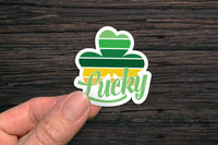 St. Patrick's Day Waterproof Sticker Pack, Lucky Irish Decals