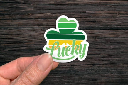 St. Patrick's Day Waterproof Sticker Pack, Lucky Irish Decals