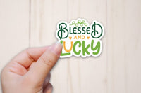 ST Patricks Day 10 Piece Waterproof STICKER PACK for Laptops, Water Bottles, Notebooks, Journals and more