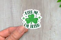 St. Patrick's Day Waterproof Sticker Pack, Lucky Irish Decals