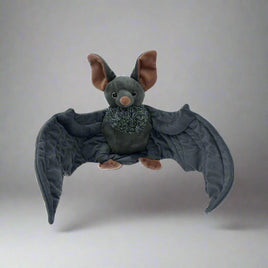 RECORDABLE BAT Stuffed Animal, 16" Plushie, Ultrasound Plush, Memorial Bear, Military Deployment, Personalized, Easter Gift
