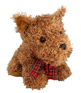 Terrier Plush Animal | Stuffed or Unstuffed With Fiber Pack | 16-inches | SEW Free DIY Kit | Dog