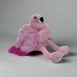 RECORDABLE Flamingo Stuffed Animal, 16" Plushie, Ultrasound Plush, Memorial Bear, Military Deployment, Personalized, Easter Gift