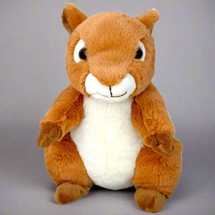 WEIGHTED SQUIRREL Stuffed Animal, 16" Plushie, Sensory Comfort Toy, Anxiety Calming Plushie, Emotional Support Pet, Cuddly, Easter Gift
