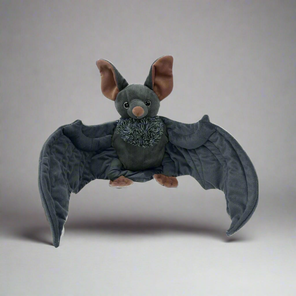 BAT Stuffed Animal, 16" Plushie, Make your Own Stuffie, Soft and Cuddly, DIY Kit