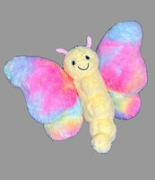 BUTTERFLY | Stuffed or Unstuffed With Fiber Pack | Sew Free Plush | 8 Inches | DIY Kit