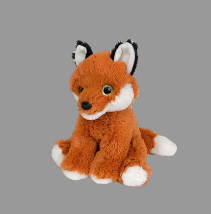 FOX | Stuffed or Unstuffed With Fiber Pack | Sew Free Plush | 8 Inches | DIY Kit