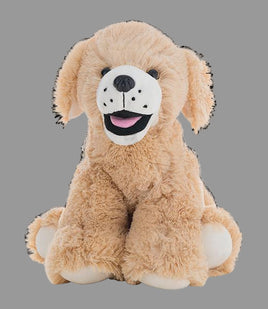 RECORDABLE GOLDEN LABRADOR Stuffed Animal, 16" Plushie, Ultrasound Plush, Memorial Bear, Military Deployment, Personalized, Gift