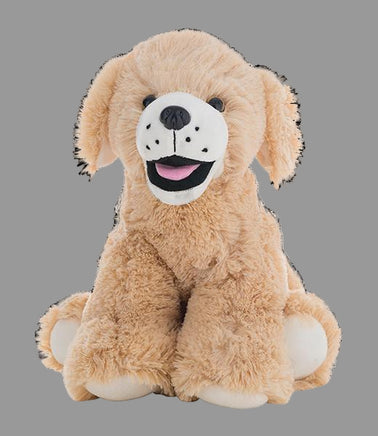 RECORDABLE GOLDEN LABRADOR Stuffed Animal, 16" Plushie, Ultrasound Plush, Memorial Bear, Military Deployment, Personalized, Gift