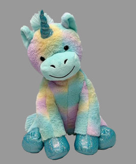 RECORDABLE UNICORN Stuffed Animal, 16" Plushie, Ultrasound Plush, Memorial Bear, Military Deployment, Personalized, Gift