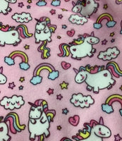 UNICORN PJ'S Stuffed Animal Outfit | Fits BAB & 14 to 16 Inch Plush Animals | Plushie Clothing | Stuffed Animal Accessory