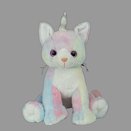 RECORDABLE WHIMSICAL CAT Stuffed Animal, 16" Plushie, Ultrasound Plush, Memorial Bear, Military Deployment, Personalized, Gift