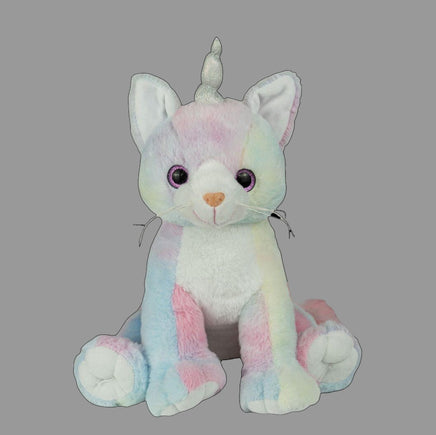 RECORDABLE WHIMSICAL CAT Stuffed Animal, 16" Plushie, Ultrasound Plush, Memorial Bear, Military Deployment, Personalized, Gift