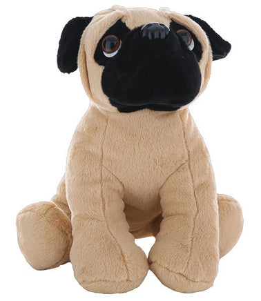 Weighted PUG Plushie, Sensory Comfort, Anxiety Calming Toy, 16"