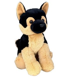 GERMAN SHEPHERD Stuffed Animal, 16" Plushie, Make your Own Stuffie, Soft and Cuddly, DIY Kit