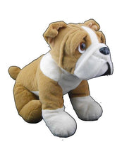 BULLDOG Stuffed Animal, 16" Plushie, Make your Own Stuffie, Soft and Cuddly, DIY Kit