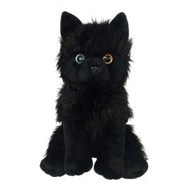 RECORDABLE WOLF Stuffed Animal, 16" Plushie, Ultrasound Plush, Memorial Bear, Military Deployment, Personalized, Gift