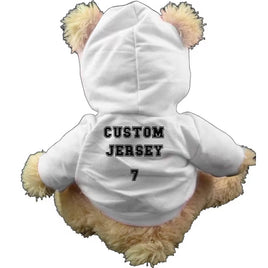 Custom Jersey Hoodie — Fits Build-A-Bear 14–16 in