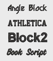 Personalized NAME Embroidery Plush, Custom Font & Thread Color