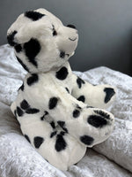 RECORDABLE DALMATION Stuffed Animal, 16" Plushie, Ultrasound Plush, Memorial Bear, Military Deployment, Personalized, Gift