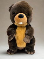 BEAVER Stuffed Animal, 16" Plushie, Make your Own Stuffie, Soft and Cuddly, DIY Kit