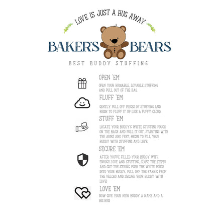 DIY Hippo Plush — 16" Stuffed Animal Kit