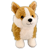 CORGI Stuffed Animal, 16" Plushie, Make your Own Stuffie, Soft and Cuddly, DIY Kit