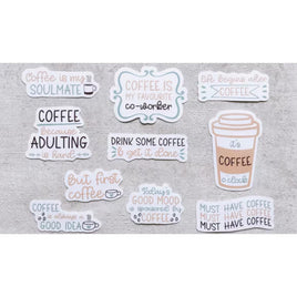Coffee Sticker Pack — 10 Waterproof Vinyl Stickers