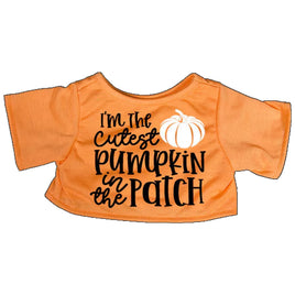Custom Cutest Pumpkin Plush T-Shirt (14–16")