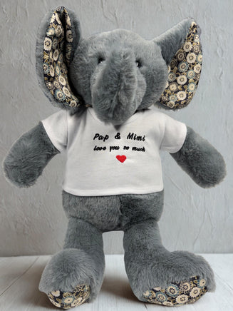 CUSTOM Embroidered Plushie T-SHIRT, Fits 16-inch Stuffed Animals, Plushie Clothing, BAB Shirt