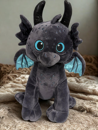 SPARKLE DRAGON — Stuffed or DIY Kit, Themed Inserts & Birth Certificate — 16 inches