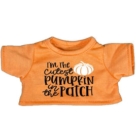 Cutest Pumpkin Teddy T-Shirt (8-inch)