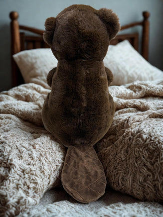 BEAVER Stuffed Animal, 16" Plushie, Make your Own Stuffie, Soft and Cuddly, DIY Kit