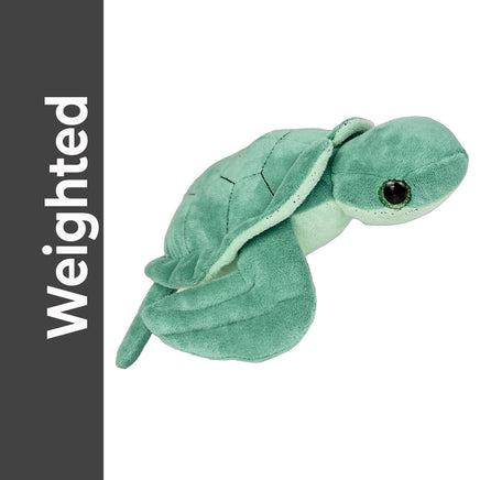 Weighted TURTLE Plush — Calming Sensory Keepsake — 16 Inches — Eco Friendly