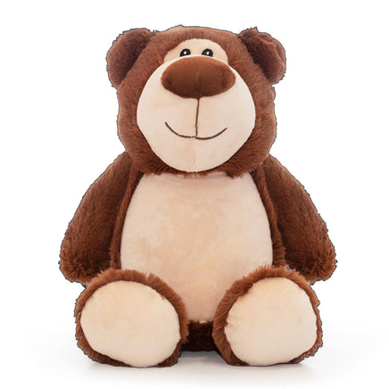 Personalized Embroidered BIRTHDAY GIRL Plushie — Custom Name Teddy, First Birthday Gift for Girl, Baby Shower Keepsake