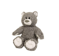 GRAY TEDDY — Stuffed or DIY Kit, Themed Inserts & Birth Certificate — 16 inches — Eco Friendly